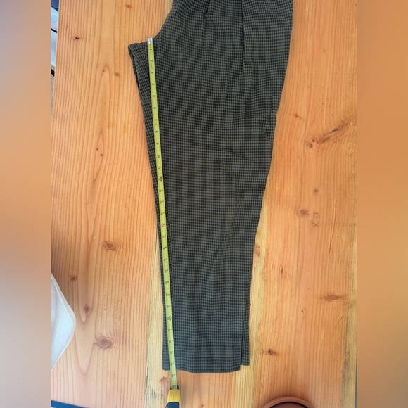 Vintage Checkered Cotton Trousers - Picture 9 of 11